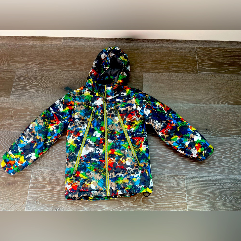 Boulder Gear Snow Dragons boys ski Jacket snowboarding jacket size 7